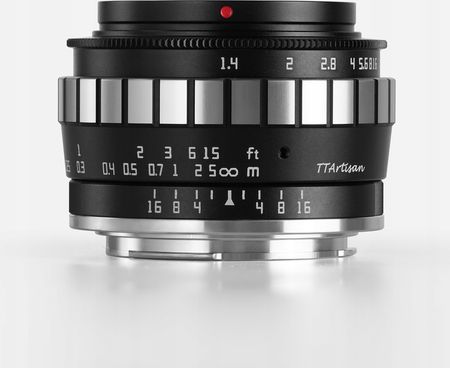 Ttartisan 23mm F1.4 FujiFilm Fx czarno-srebrny