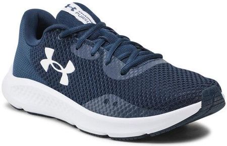 Under Armour Buty Ua Bgs Charged Pursuit 3 3024878-401 Granatowy