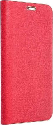 Forcell Etui Kabura Luna Book Gold Do iPhone 13 Mini Czerwony Case
