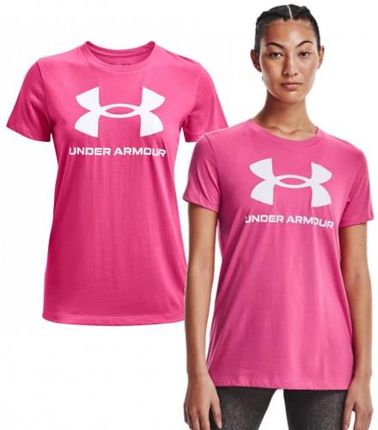 Damska koszulka Under Armour 1356305-634 różowy M
