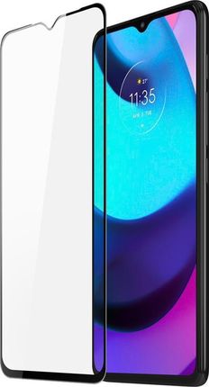 Dux Ducis 10D Tempered Glass wytrzymałe szkło hartowane 9H na cały ekran z ramką Motorola Moto E20 czarny (case friendly)