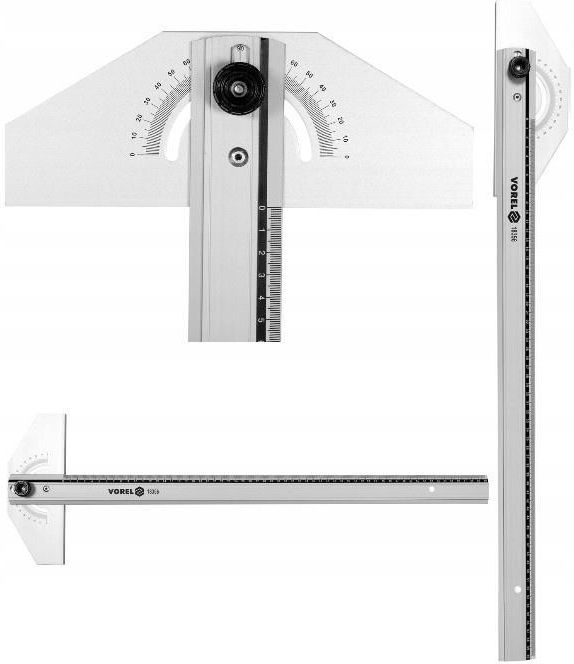 Toya Vorel Kątownik Nastawny Aluminiowy Typ T 400mm T18356 18356 Opinie I Ceny Na Ceneopl 6029