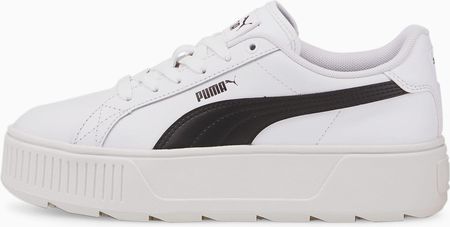 PUMA Damskie Buty Sportowe Karmen L, Biały Czarny