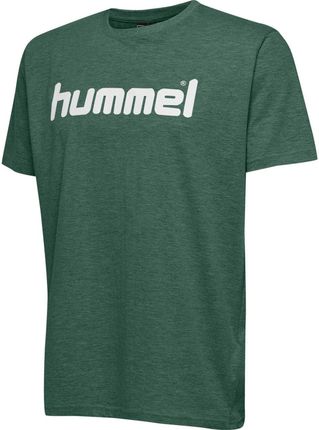 Hummel Go Cotton Logo T Shirt S Biały Zielony