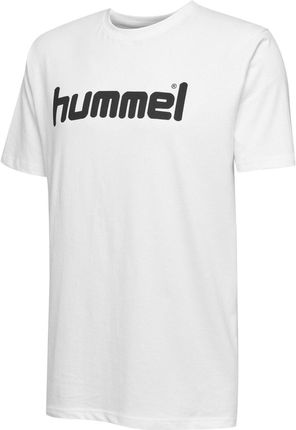 Hummel Go Cotton Logo T Shirt S Biały
