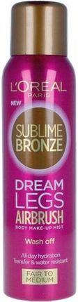 L'Oreal Make Up Spray Samoopalający Sublime Bronze Dream Legs 150 Ml