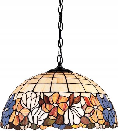 Luxera Lampa wisząca żyrandol szkło witrażowe Tiffany 103 (0095P)