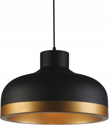 Gtv Lampa wisząca E27 GOLDI2 czarno/złota 42cm (OSGOLD211DEC)