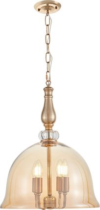 Lumina Deco Lampa Wisząca Sufitowa Złota Boleo (LDP68214FGD)