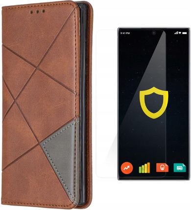 Etui Z Klapką Zaps Do Galaxy Note 10 + Folia