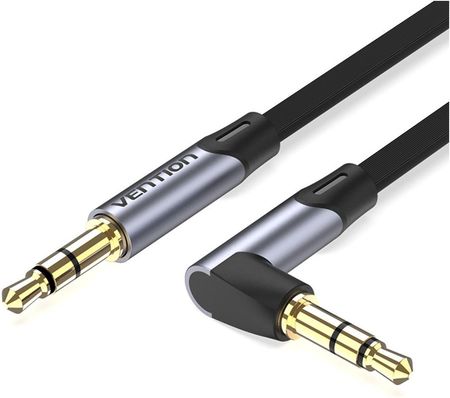 KABEL VENTION 3.5MM RIGHT ANGLE [M] TO [M] FLAT AUX 1,5M GRAY