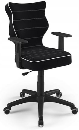 Entelo Krzesło młodzieżowe Duo BK Jasmine rozmiar 5 (146-176,5 cm) czarne