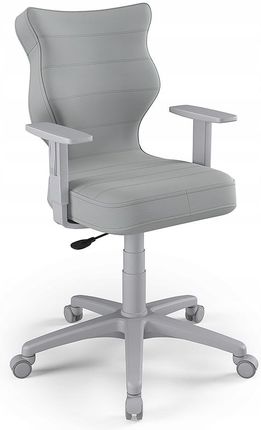Entelo Krzesło młodzieżowe Duo GY Velvet rozmiar 5 (146-176,5 cm) szare
