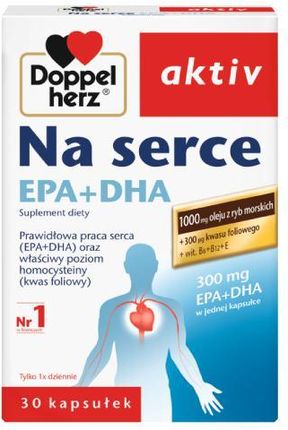 DOPPELHERZ AKTIV Na serce DHA+EPA 30 kaps