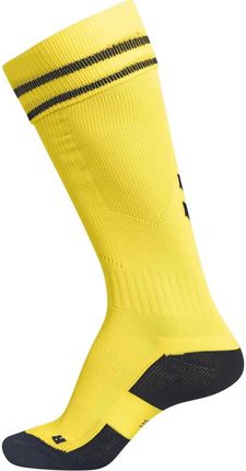 Hummel Element Football Sock Czarny Żółty