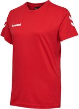 Zdjęcie Hummel Go Cotton T Shirt Woman S Czerwony - Jasień
