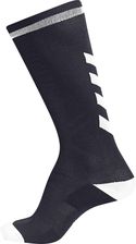 Hummel Elite Indoor Sock High Biały Czarny - Odzież do piłki ręcznej