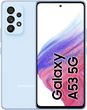 DARMOWA DOSTAWA ! - SAMSUNG Galaxy A53 - 6.5 - 5G 128GB Cell Phone (Awesome Blue, System Android 12, Dual SIM, 6GB)