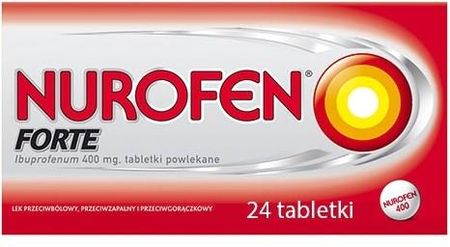 Nurofen Forte ibuprofen 24 tabletki leki przeciwbólowe