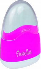 Fiorello Temperówka Pojedyncza Z Gumką Różowa