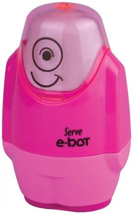 Serve Temperówka Z Gumką E-Bot Różowa Ebt09Roz