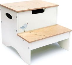 Zdjęcie Schody Magazynowe Junior 33 X 36Cm Drewno Białe - Gliwice