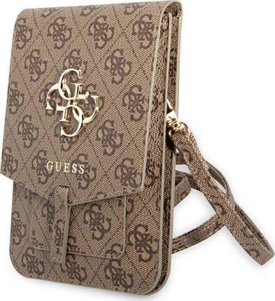 Guess Torebka Guess GUWBG4GFBR brązowy/brown 4G Big Logo