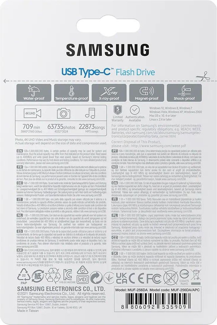 Samsung USB-C 2022 256GB (MUF-256DA/APC)