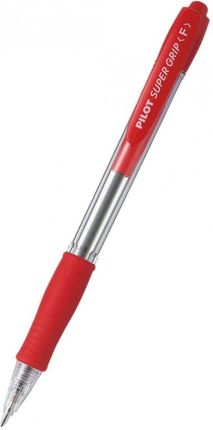 Pilot Długopis Super Grip Automatyczny Czerwony