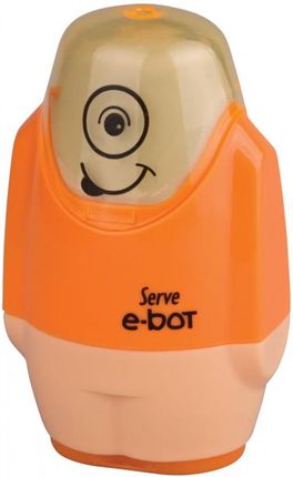 Serve Temperówka Z Gumką E-Bot Pomarańczowa Ebt09Pom