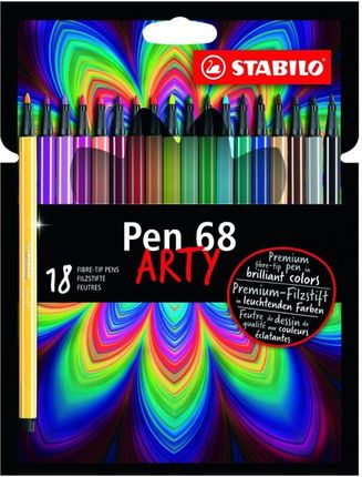Stabilo Cienkopis Arty Pen68 18 Kolorów 6818-1-20
