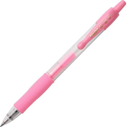 Pilot Długopis Żelowy G2 Automatyczny Różowy Pastelowy Pibl-G2-7-Pap