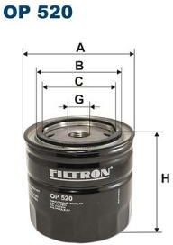 Filtr oleju FSO/POLONEZ 1.5/1.6 OP520