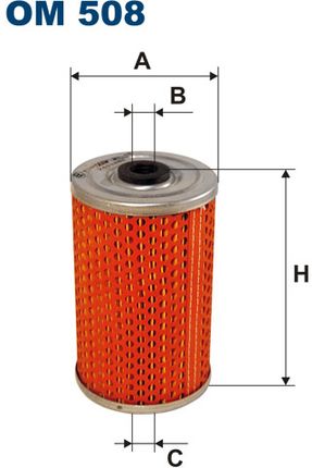 Filtr oleju SKODA S100/105/120 OM508