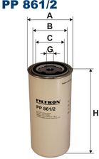 Zdjęcie Filtr paliwa DAF/IVECO EUROTECH/STRALIS/NEOPLAN PP861/2 - Toruń