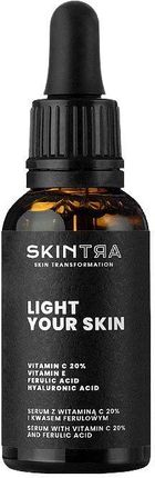 Skintra Light Your Skin Serum Z Witaminą C 20% I Kwasem Ferulowym 30 ml
