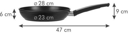 Tescoma I-Premium Stone Wok 28cm In Acciaio Inossidabile - Per Induzione, Lavabile In Lavastoviglie
