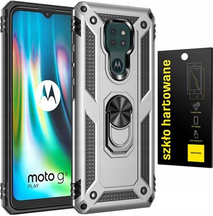 Etui Ring Nx Pancerne do Moto E7 Plus+ + Szkło 5D - zdjęcie 2