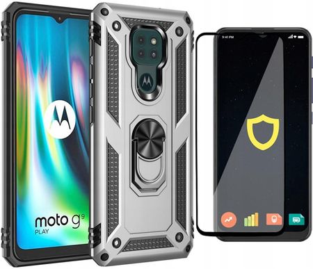 Etui Ring Nx Pancerne do Moto E7 Plus+ + Szkło 5D - zdjęcie 6