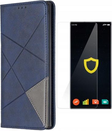 Etui Z Klapką Zaps Do Galaxy Note 10+ Plus + Folia