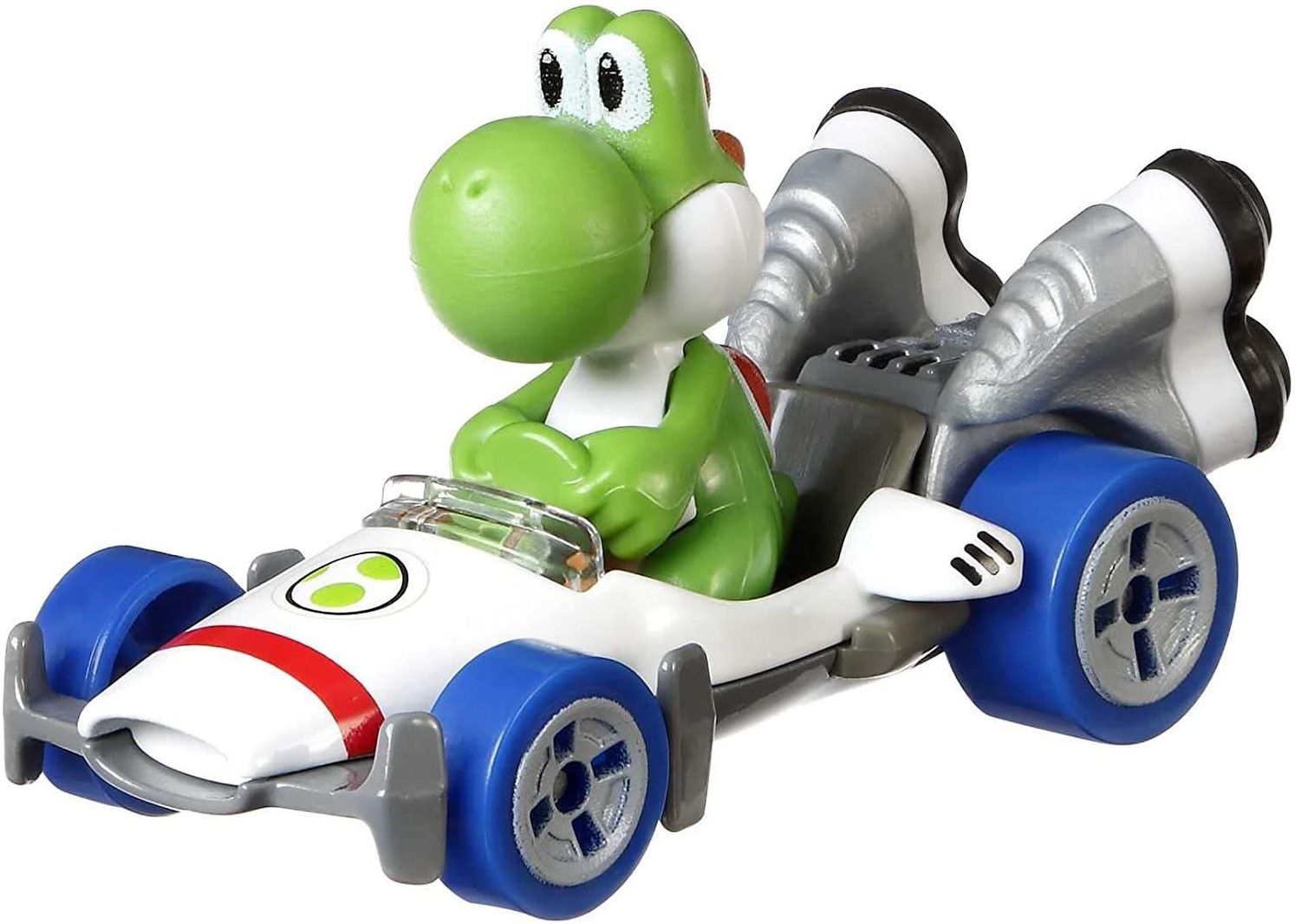 Hot Wheels Mario Kart – Yoshi B-Dasher – Modellino GBG29 – Nuovo, Made In Thailand