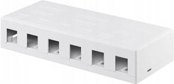 Zdjęcie Goobay Pusta Obudowa Keystone 6-Port 79379 - Jeziorany