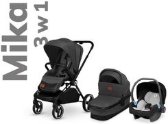 Zdjęcie Lionelo Mika Grey Graphite Głeboko Spacerowy + Fotelik - Barczewo