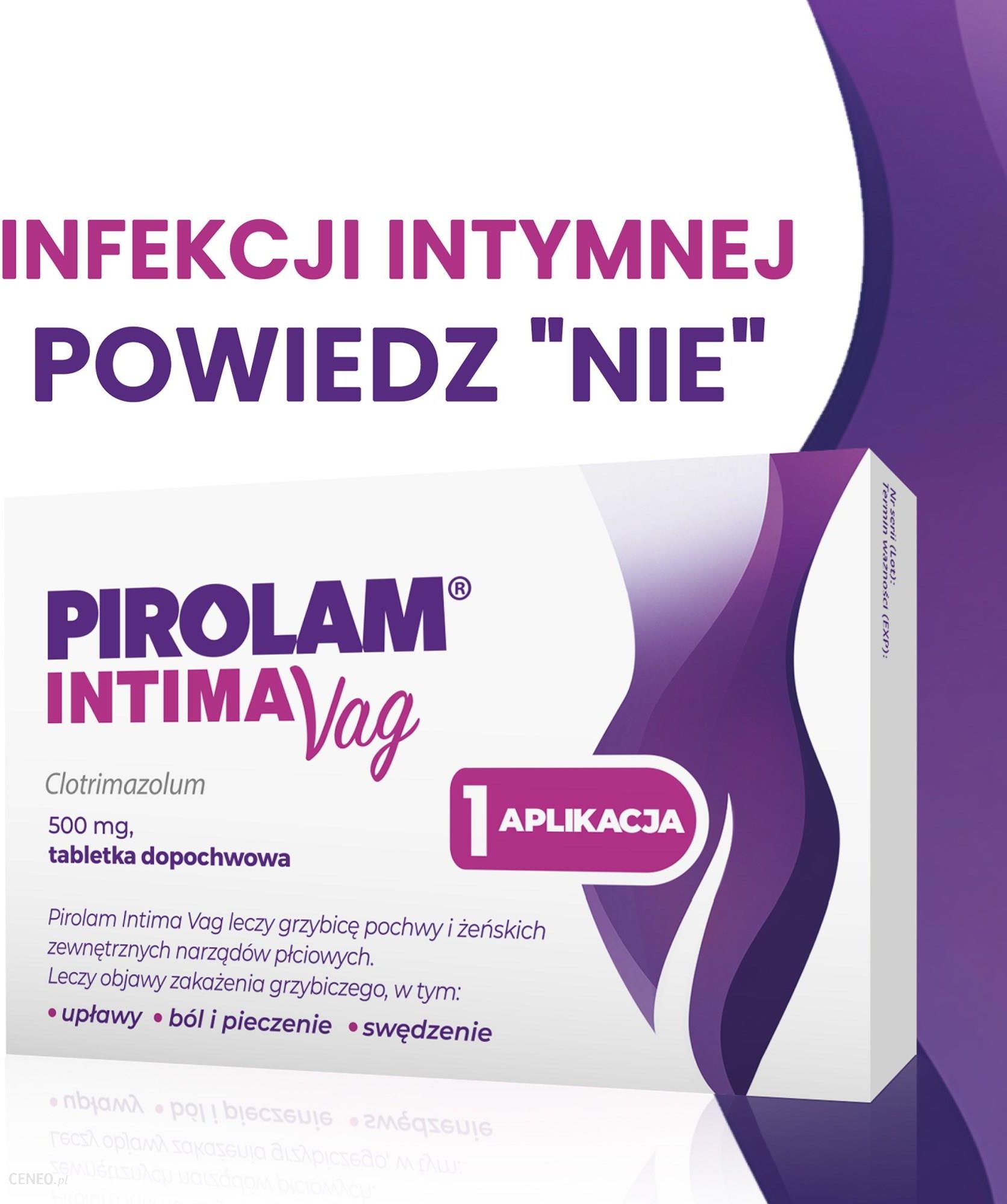 Pirolam Intima Vag 500 mg 1 tabl. dopochwowa