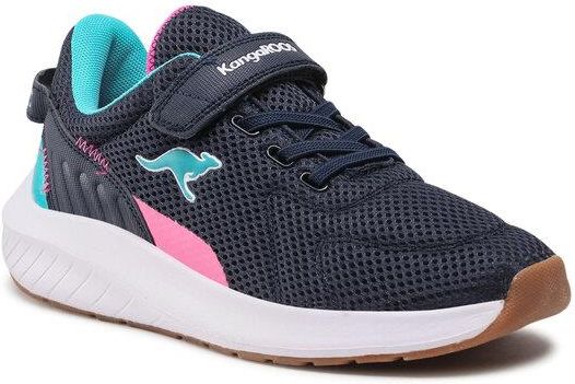 KangaROOS K-Fort Jag Ev, Scarpe da Ginnastica, Steel Grey Lime, 34 EU