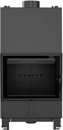 Kratki.Pl Kominek Z Płaszczem Wodnym Lucy 12 Kw Ø 200 Czarny LUCYPW12WBLACK - zdjęcie 2