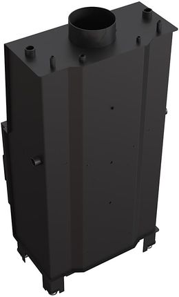 Kratki.Pl Kominek Z Płaszczem Wodnym Lucy 12 Kw Ø 200 Czarny LUCYPW12WBLACK - zdjęcie 4