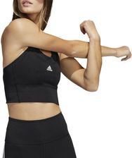 Zdjęcie Biustonosz sportowy adidas Running Medium Support Pocket H64679 - czarny - Łasin