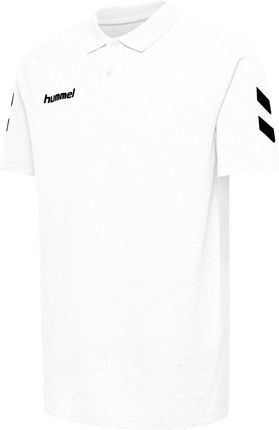 HUMMEL Hummel Go Kids Cotton Polo - Biały, Czarny