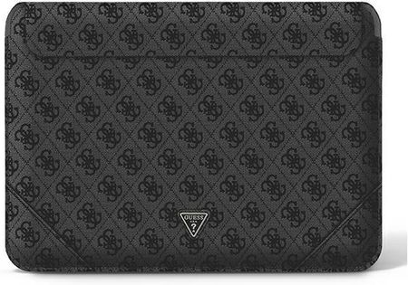 Guess 4G Triangle Logo Sleeve Black - etui MacBook 16" (GUCS16P4TK)